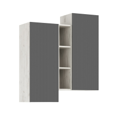  Купить Гостиная Оскар крафт белый/графит в Пензе от производителя в магазине"МЕБЕЛЬ 58"по самой выгодной цене