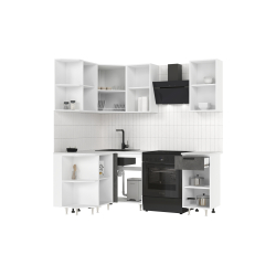 Угловая кухня Рио new 2.0 х 1.3 м бетон в Пензе купить в магазине "МЕБЕЛЬ 58" фото - 2 Купить Угловая кухня Рио new 2.0 х 1.3 м бетон в Пензе от производителя в магазине"МЕБЕЛЬ 58"по самой выгодной цене