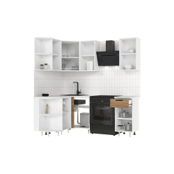 Угловая кухня Рио new 2.0 х 1.3 м крафт в Пензе купить в магазине "МЕБЕЛЬ 58" фото - 2 Купить Угловая кухня Рио new 2.0 х 1.3 м крафт в Пензе от производителя в магазине"МЕБЕЛЬ 58"по самой выгодной цене