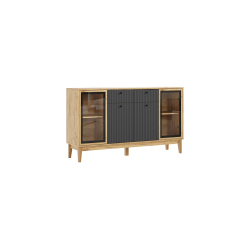  Купить Комод Оливия рамка AGT крафт/графит в Пензе от производителя в магазине"МЕБЕЛЬ 58"по самой выгодной цене