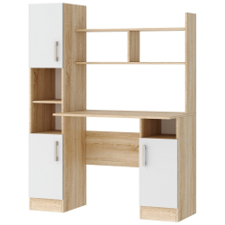Стол компьютерный ПКС-6 сонома/белый в Пензе купить в магазине "МЕБЕЛЬ 58" фото - 2 Купить Стол компьютерный ПКС-6 сонома/белый в Пензе от производителя в магазине"МЕБЕЛЬ 58"по самой выгодной цене