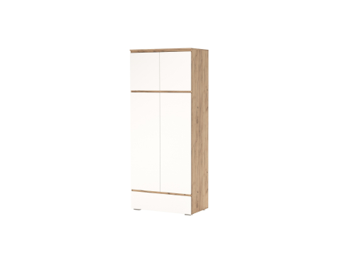 Купить Шкаф Гретта 4С1Я крафт золотой/белый в магазине "МЕБЕЛЬ 58" в Пензе по выгодной цене