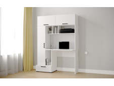 Стол компьютерный Квартет-11 белый Стол компьютерный Квартет-11 белый
