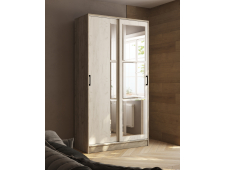 Шкаф купе Стиль-2 1200 крафт серый/крафт белый Шкаф купе Стиль-2 1200 крафт серый/крафт белый