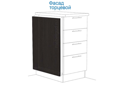Купить Фасад декоративный БФП торцевой нижний в магазине "МЕБЕЛЬ 58" в Пензе по выгодной цене